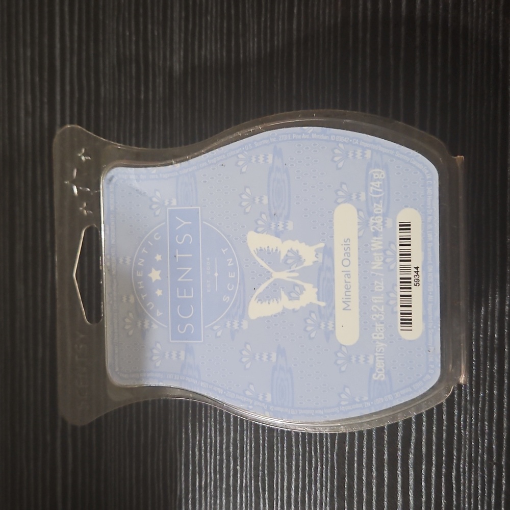 Mineral oasis scentsy wax bar
